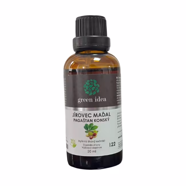 Pagaštan konský – tinktúra – kvapky 50 ml – Green idea