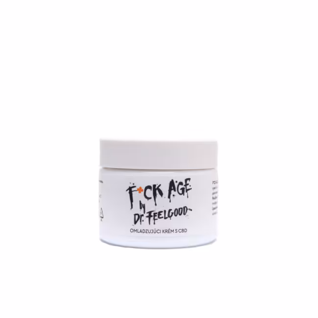 F*CK AGE pleťový krém s CBD - 50 ml - Dr. Feelgood