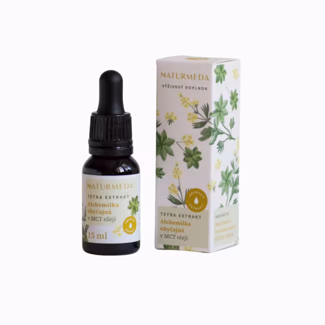 Alchemilka obyčajná – Tetra bylinný extrakt - 15 ml - Naturmeda