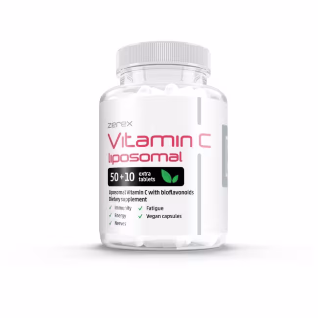 Zerex Vitamín C v lipozomálnej forme + bioflavonoidy 60 kapsúl