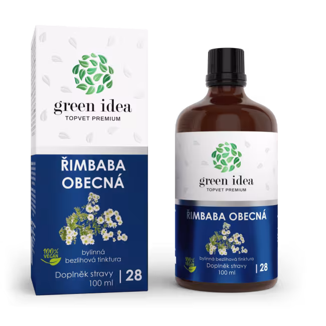 Rimbaba obyčajná – bezliehová tinktúra 100 ml – Green idea