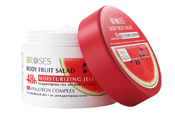 FRUIT SALAD – 48h hydratačné gélové telové mlieko s hyalurónovým komplexom a melónom 200 ml - NATURE OF AGIVA
