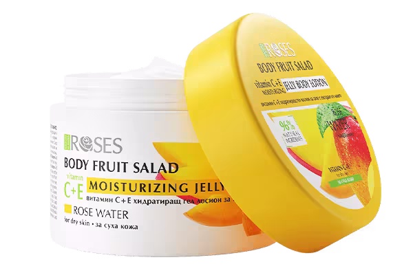 FRUIT SALAD – Vitamín C+E hydratačné gélové telové mlieko s mangom 200 ml - NATURE OF AGIVA