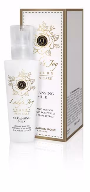 LADY’S JOY LUXURY čistiace mlieko 160 ml - Bulgarian Rose Karlovo