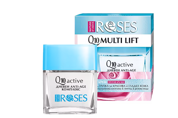 Q10 MULTILIFT denný gélový krém proti vráskam 50ml - NATURE OF AGIVA