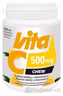 Vita-C Chew 500mg 150 tabliet