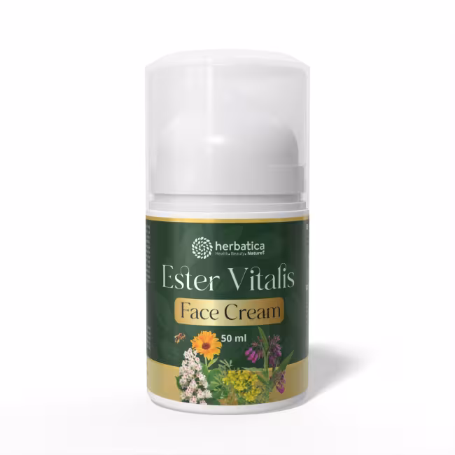 Ester Vitalis Face Cream – revitalizačný pleťový krém pre zrelú a unavenú pleť – 50 ml - Herbatica
