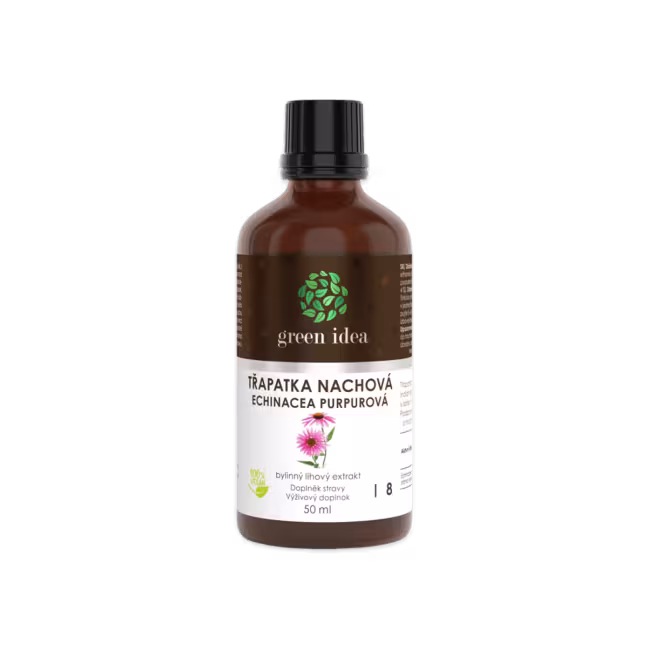 Echinacea tinktúra – kvapky 50 ml – Green idea