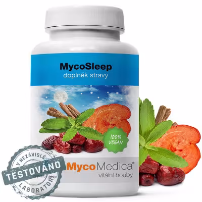 MycoMedica MycoSleep pre podporu spánku a harmonizáciu psychiky 90 g