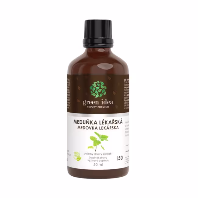 Medovka lekárska tinktúra – kvapky 50 ml – Green idea
