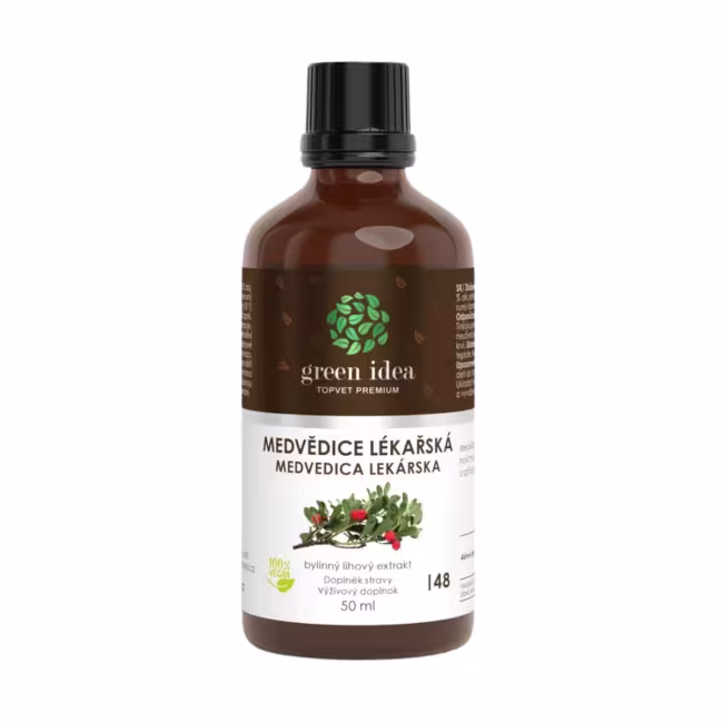 Medvedica lekárska tinktúra – kvapky 50 ml – Green idea