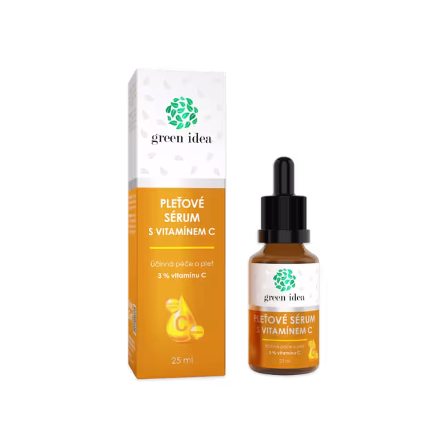 Pleťové sérum s vitamínom C – 25 ml – Green idea