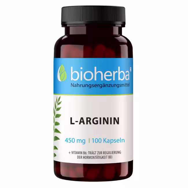 L-Arginín 450 mg – 100 kapsúl – Bioherba