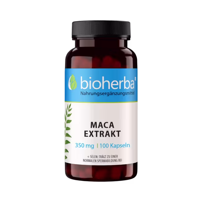 Maca peruánska extrakt 350 mg – 100 kapsúl – Bioherba