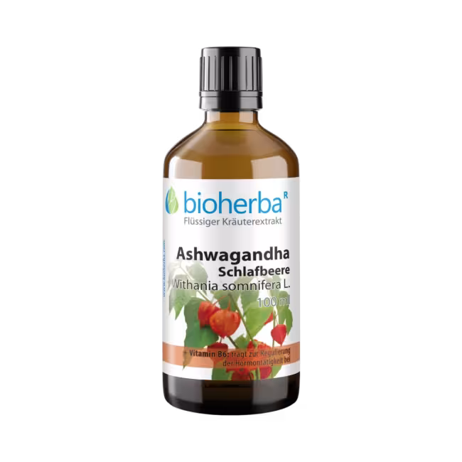 Ashwagandha kvapky – tinktúra – 100 ml – Bioherba
