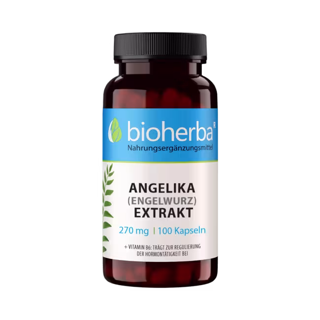 Extrakt z angeliky 270 mg – 100 kapsúl – Bioherba
