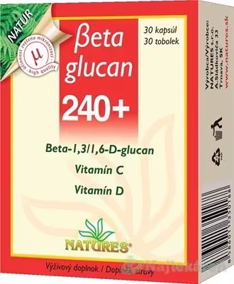 OBRA Beta glucan 240 30 tabliet