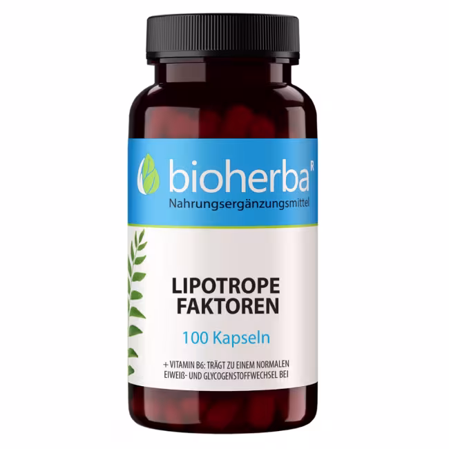 Lipotropné faktory – 100 kapsúl – Bioherba