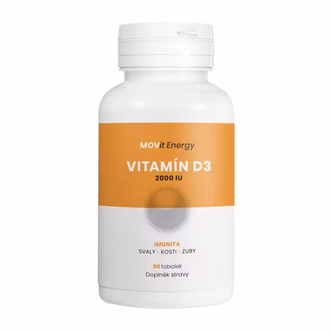 MOVit Vitamin D3 2000 I.U. 50 ucg 90 tobolek