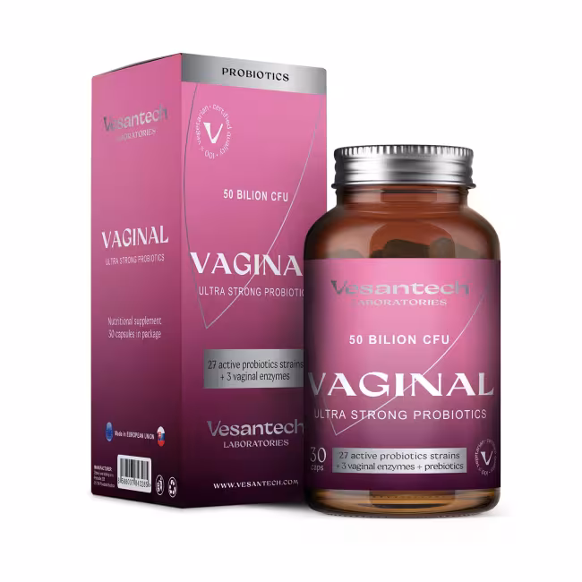 Vesantech Vaginálne probiotiká Vesantech, 60 kapsúl