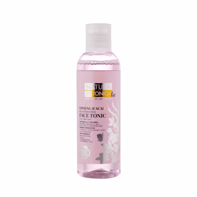 Pleťové tonikum so ženšenom a acai - 200 ml - Natura Estonica