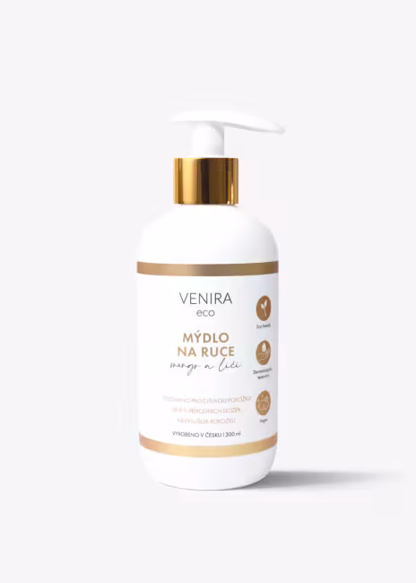 VENIRA ECO tekuté mydlo na ruky, mango-liči, 300 ml mango-liči, 300 ml
