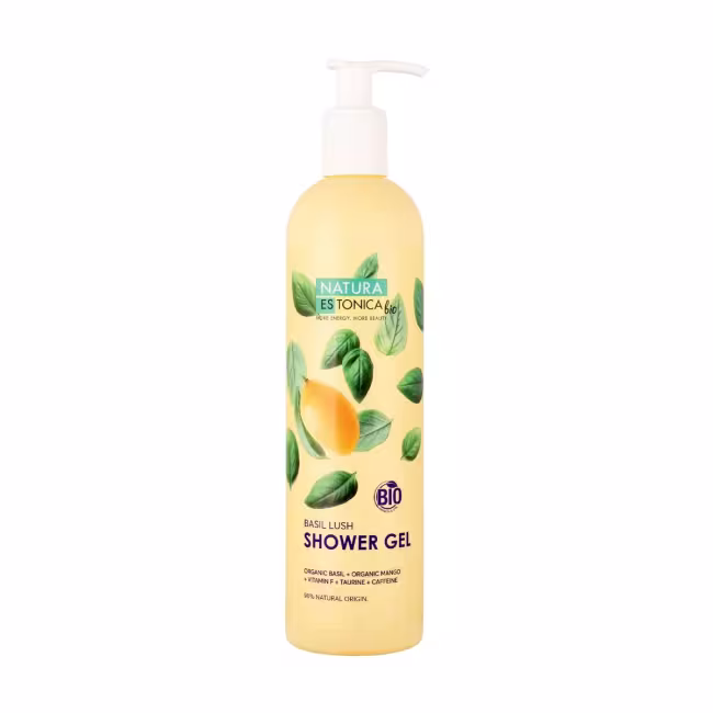 Sprchový gél Basil Lush - 400 ml - Natura Estonica
