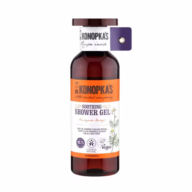 Upokojujúci sprchový gél - 500 ml - Dr. Konopka's