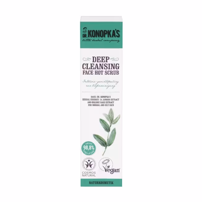 Hrejivý pleťový peeling na hĺbkové čistenie - 75 ml - Dr. Konopka's