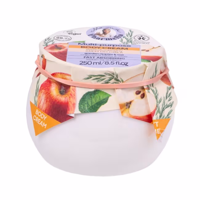 Telový krém s jablkami zo záhrady a ovsom - 250 ml - Mama Pharmelia