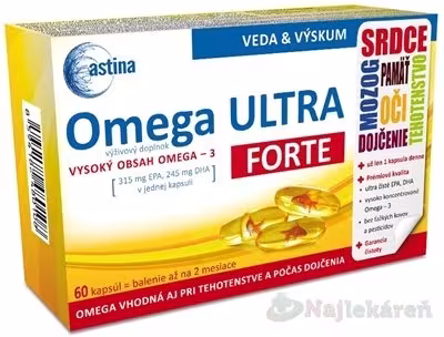Astina Omega Ultra 60 kapsúl