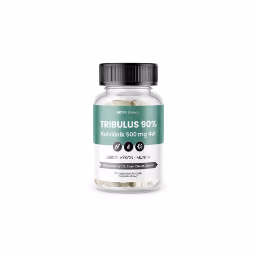 TRIBULUS 90% Kotvičník 500 mg 4v1 MOVit Energy 90 kapsúl