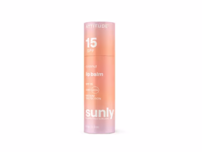Minerálny ochranný balzam na pery SPF 15 - kokos, 8,5 g