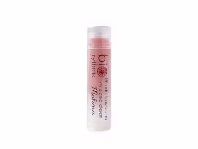 Balzam na pery s chia olejom - malina, 4,8 ml