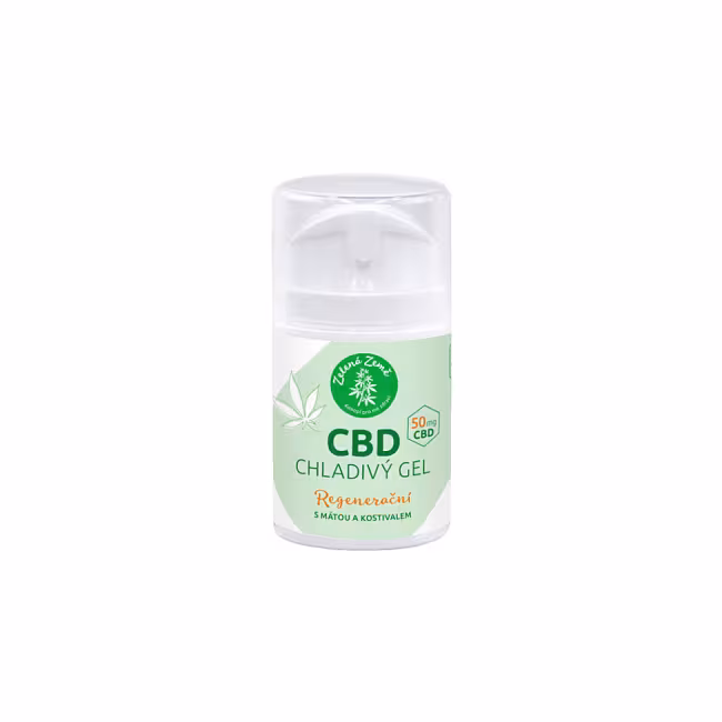 ZELENÁ ZEMĚ CBD chladivý gél 50 g