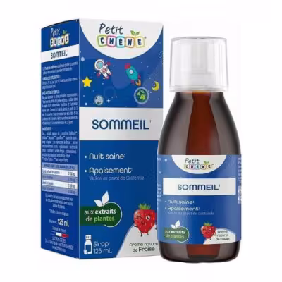 Petit Chene Sleep detský sirup, s jahodou arómou 125 ml
