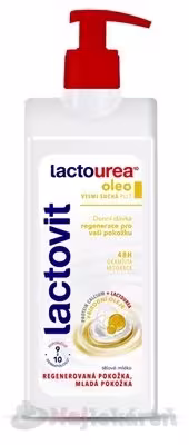 Lactovit LactoUrea Oleo telové mlieko, veľmi suchá pleť 400 ml