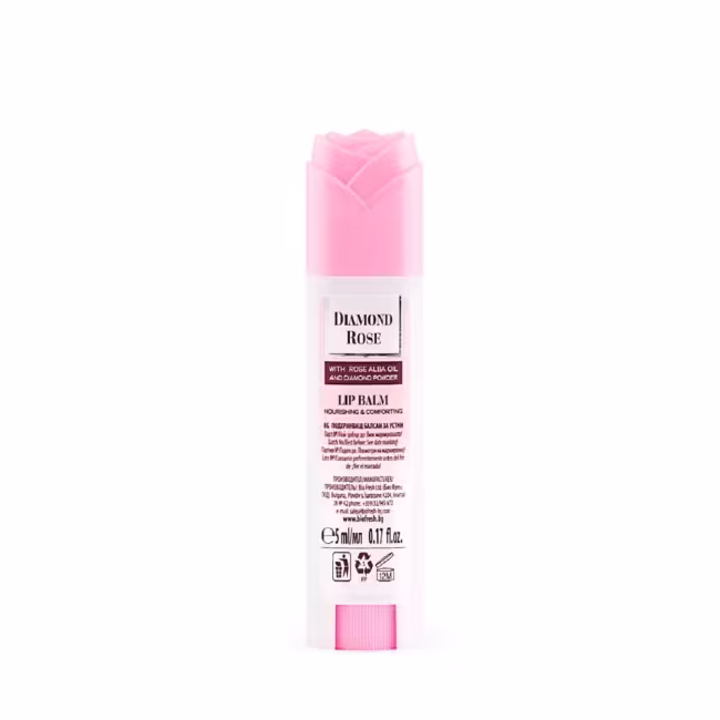 Ošetrujúci balzam na pery Diamond Rose Biofresh 5 ml