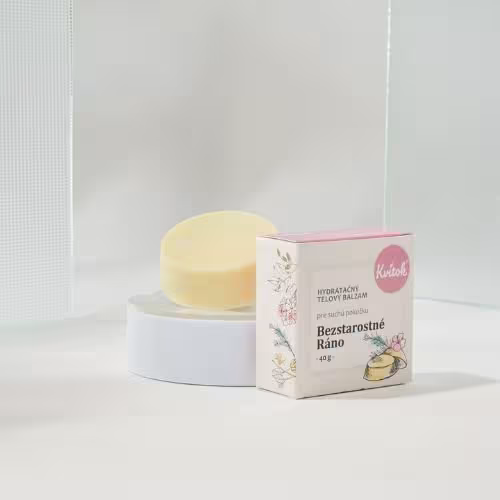 Kvitok Tuhý hydratačný telový balzam Bezstarostné ráno 40 g