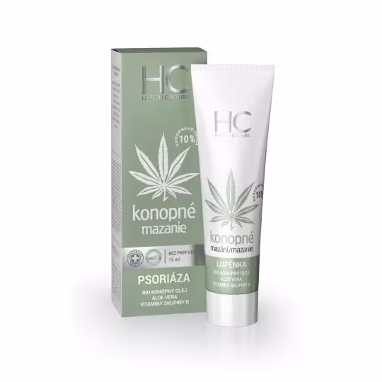 Health culture Konopné mazanie Psoriáza 75 ml