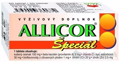 Allicor špeciál 60 tabliet