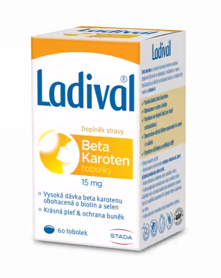 Ladival Beta Karoten 15mg 60 tabliet