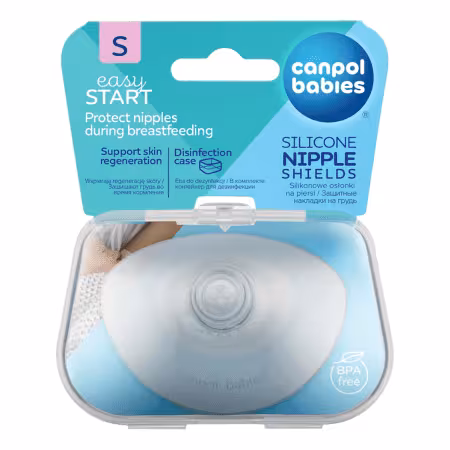 CANPOL BABIES Easystart premium chrániče bradaviek S 2 ks