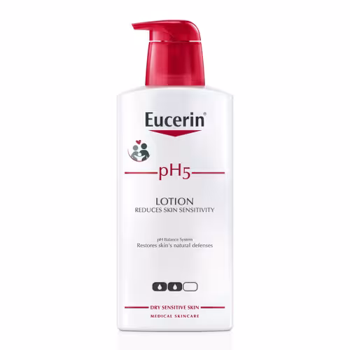 EUCERIN pH5 telové mlieko pre citlivú pokožku 400 ml