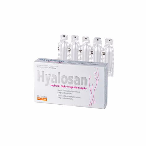 DR. MÜLLER Hyalosan vaginálne čapíky 10 kusov