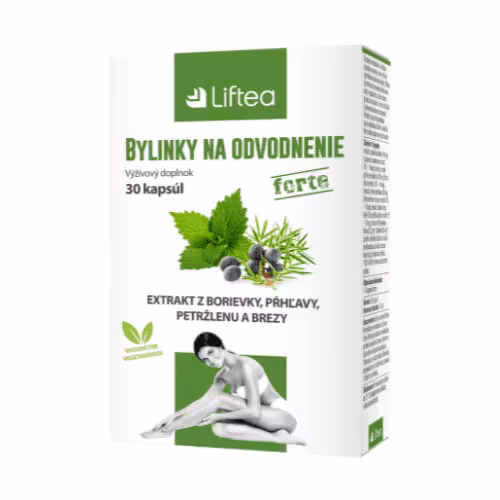 LIFTEA Bylinky na odvodnenie forte 30 kapsúl