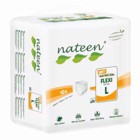 NATEEN Flexi soft L/XL plienkové nohavičky 10 ks