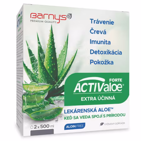 BARNY´S Activ aloe forte 2 x 500 ml