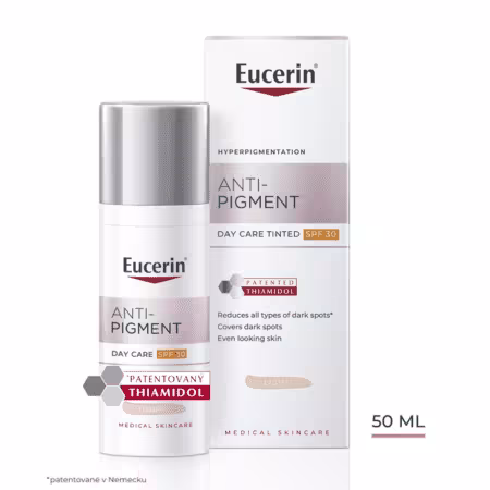 EUCERIN Anti-pigment denný krém SPF30 tónovaný svetlý 50 ml