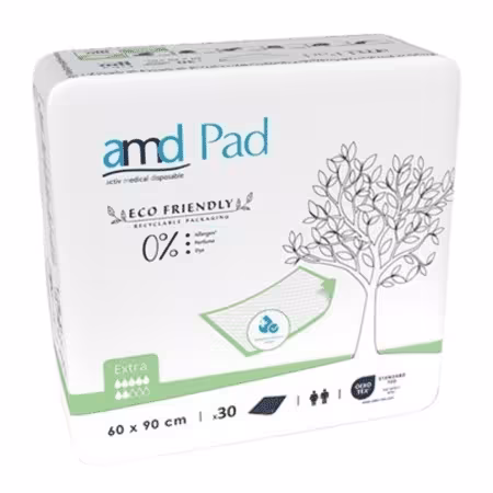 AMD Pad extra podložka pod pacienta 60x90 cm nasiakavosť 1300 ml 1x30 KS 30 ks